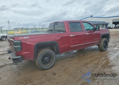 2014 Chevrolet Silverado K1500 Ltz из США, поврежденный, VIN 3GCUKSEC9EG107545